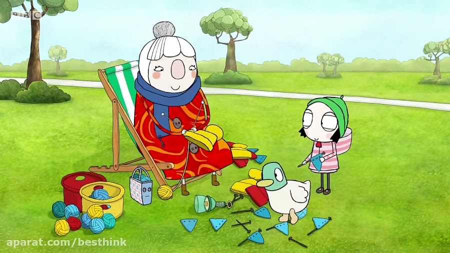سارا و اردک Sarah  Duck فصل 3 قسمت 9